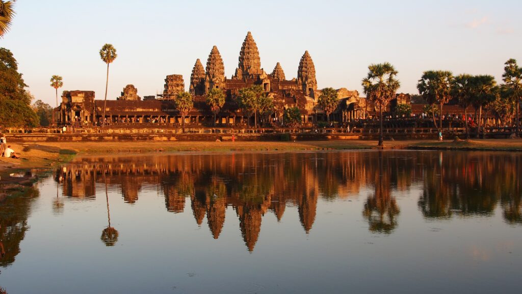 Angkor Wat at sunrise by Vicky T